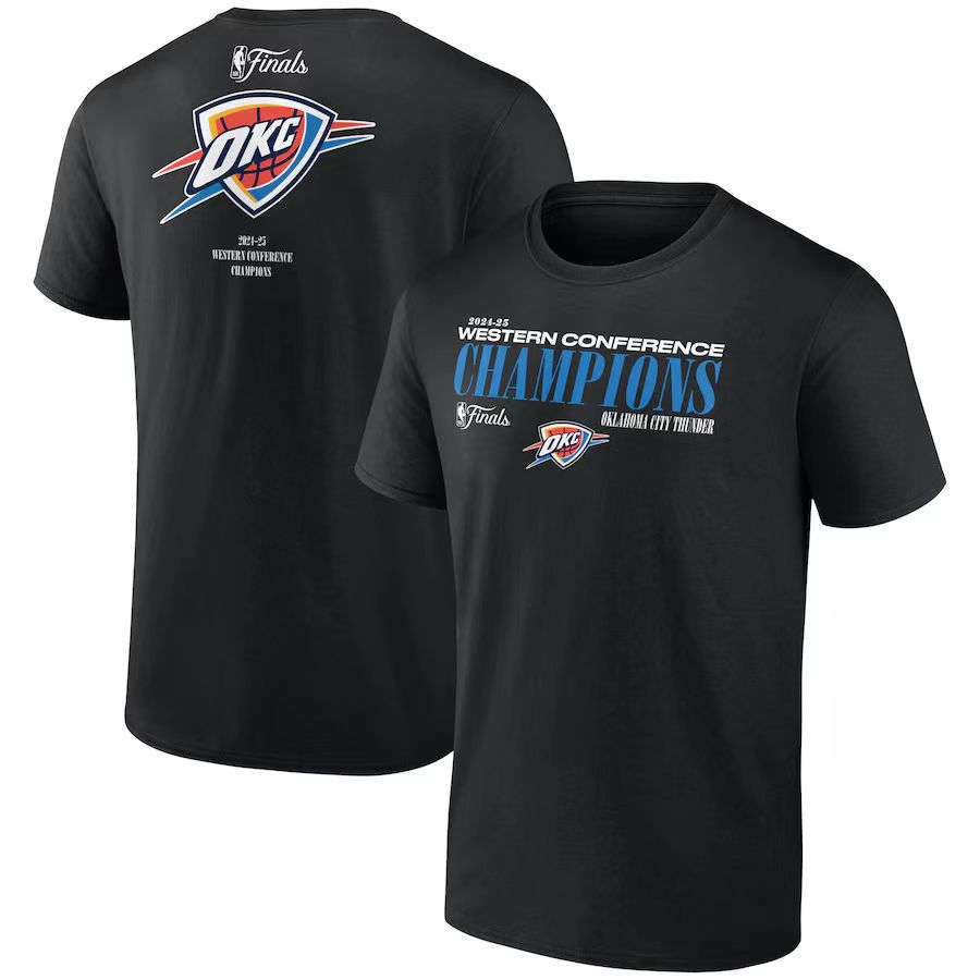 Men Oklahoma City Thunder short T Shirt 2025 style 14